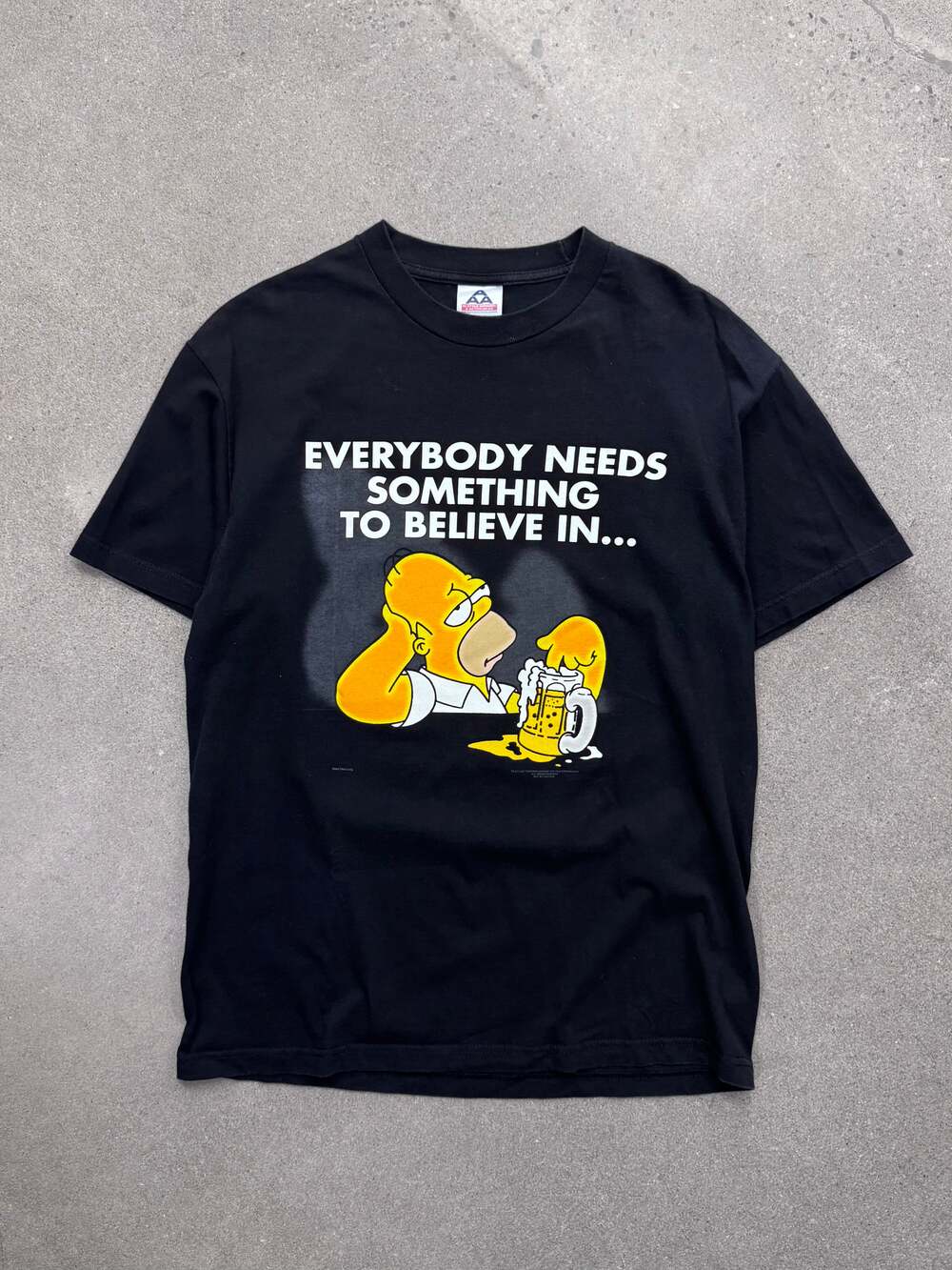 Vintage 2000 Homer Simpson Beer T-Shirt - L